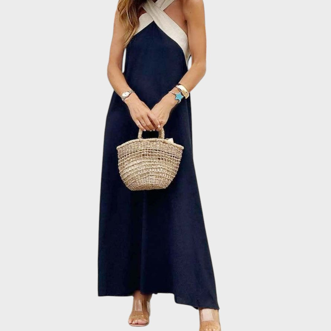 Sienna | Vestido de cuello cruzado