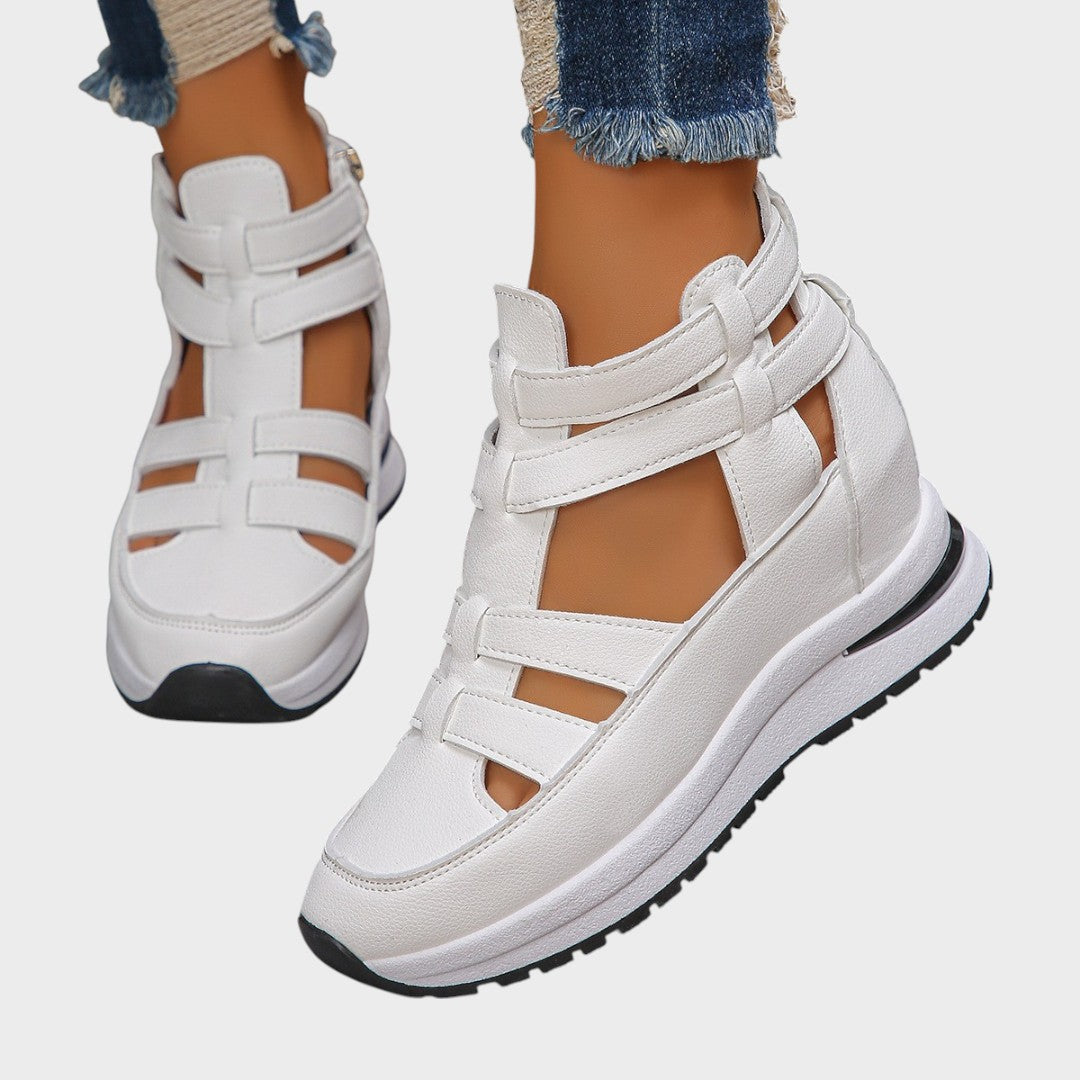 Isabel | Elegantes Sandalias Con Cremallera Lateral