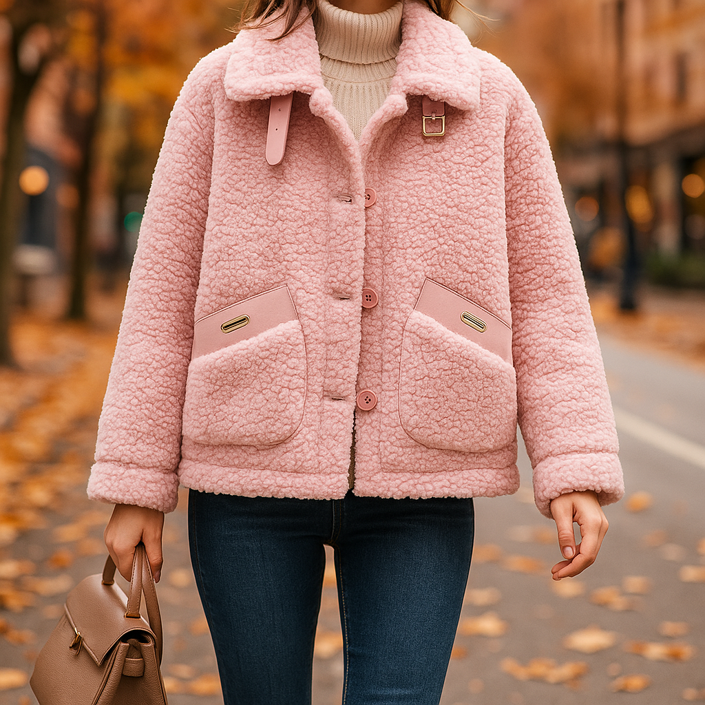 Lopez Moda Sherpa Chaqueta