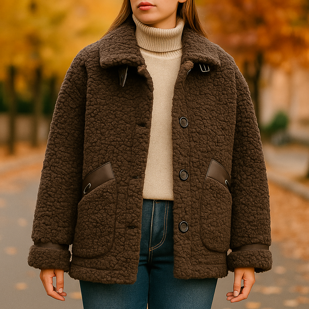 Lopez Moda Sherpa Chaqueta