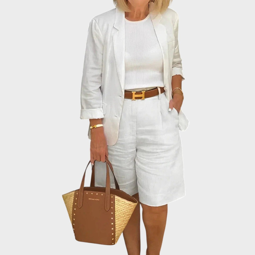 Riley | Juego de lino de dos piezas