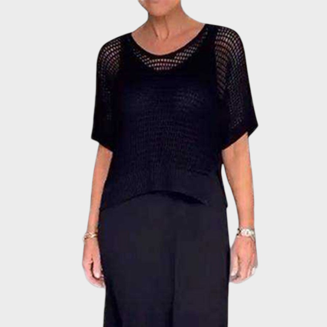 Liza | Vestido de Con Blusa de Punto