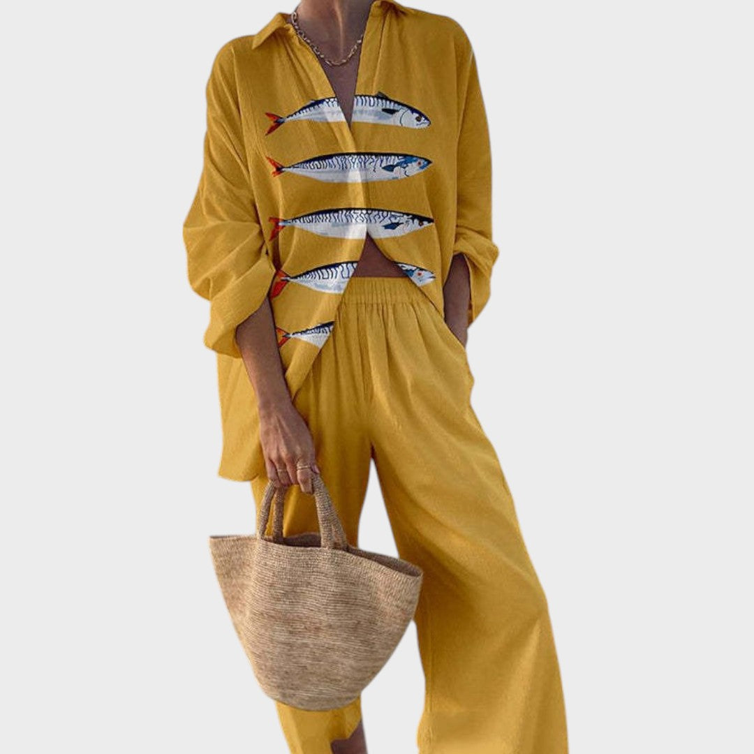 Marinha Set | Piezas de Lino