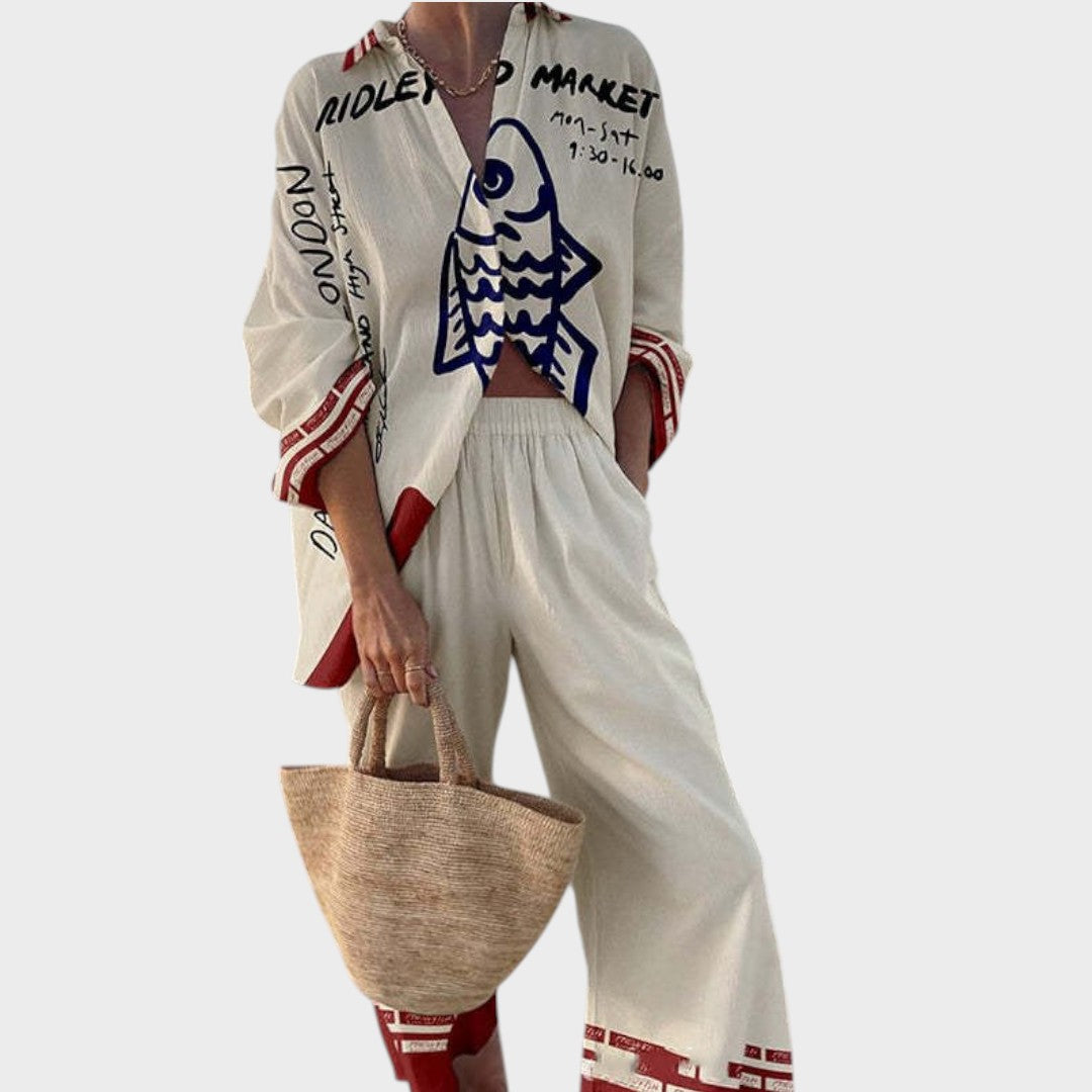 Marinha Set | Piezas de Lino