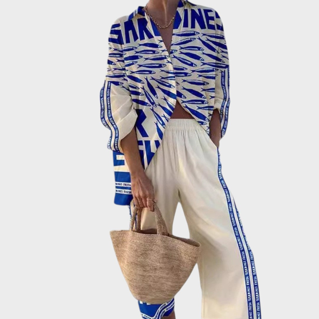 Marinha Set | Piezas de Lino