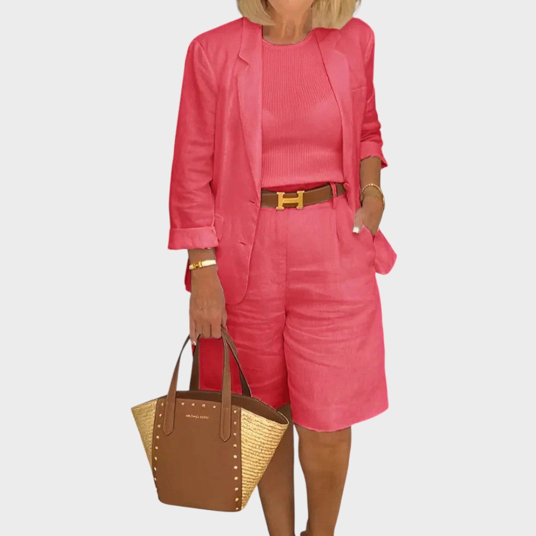 Riley | Juego de lino de dos piezas