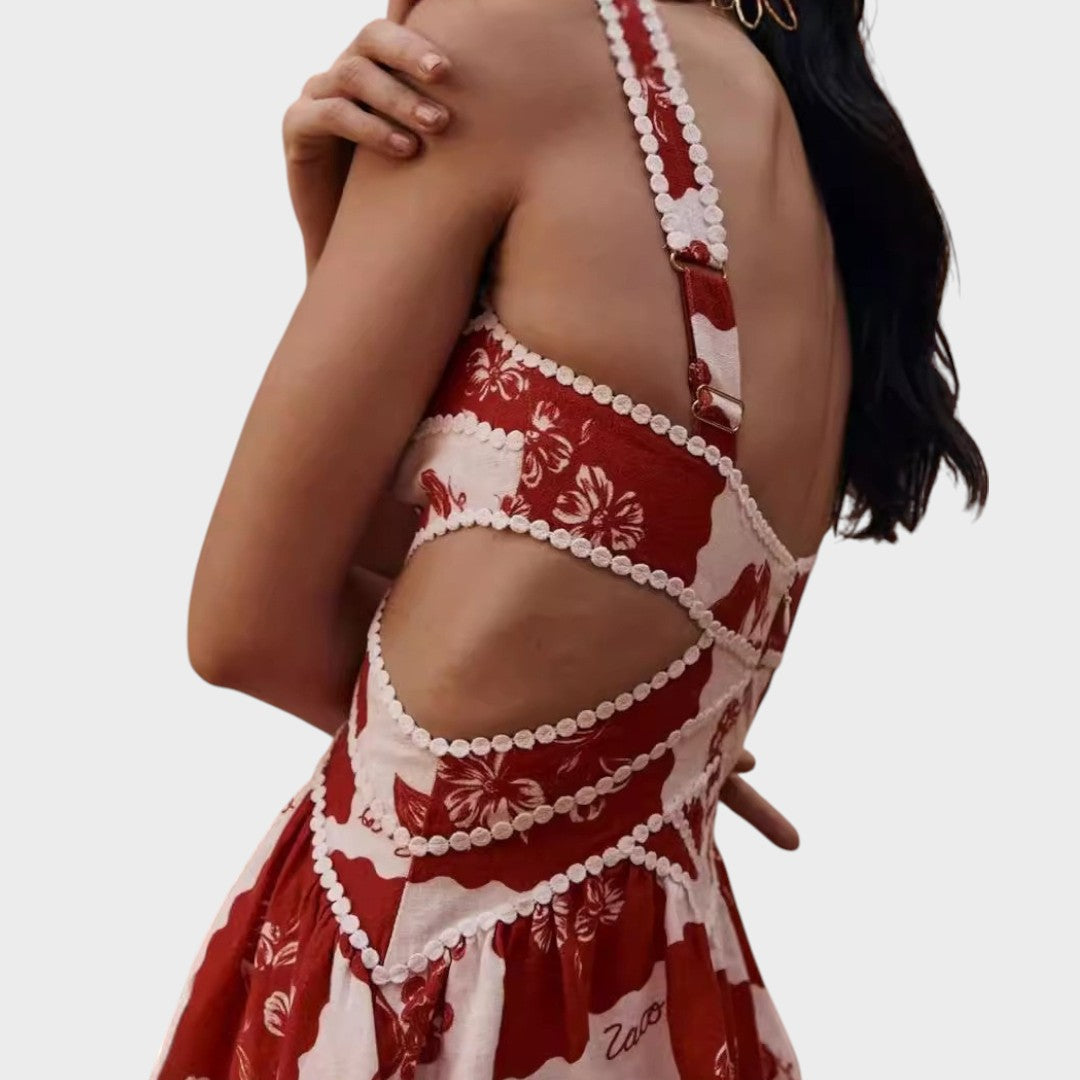 Sabella | Minivestido con flores