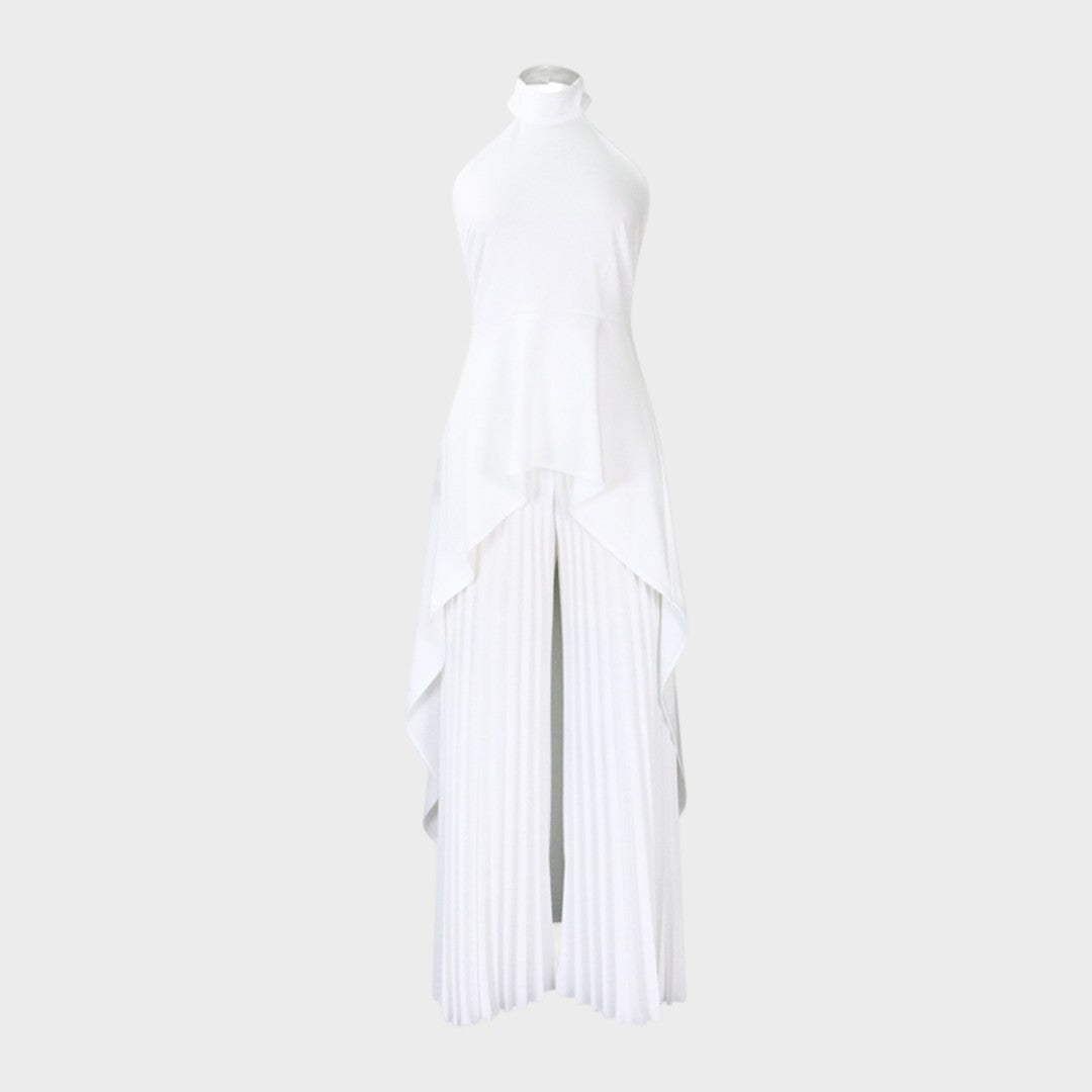 Cristina | Conjunto Asimétrico Con Pantalón Plisado