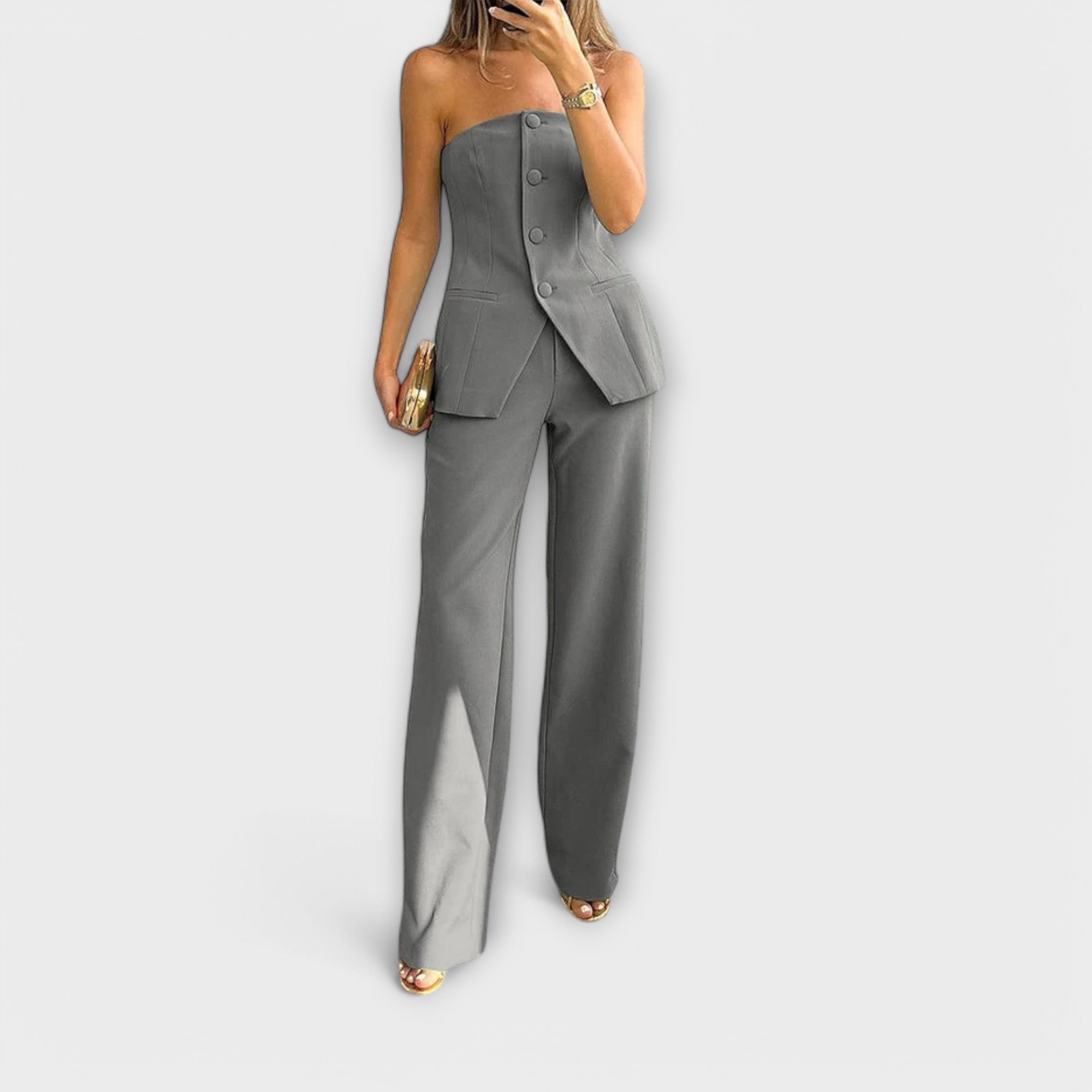 Jean | Elegante Conjunto De Traje De Dos Piezas